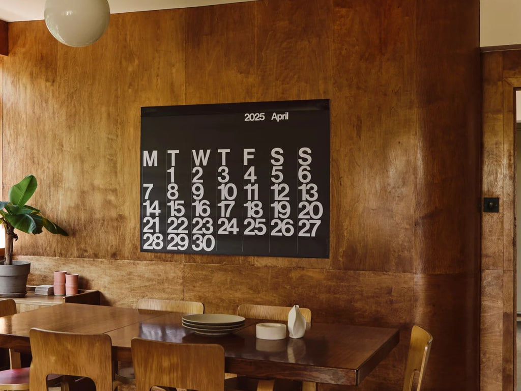 2025 Stendig Calendar 2025 ステンディグカレンダー by Massimo Vignelli Generate
