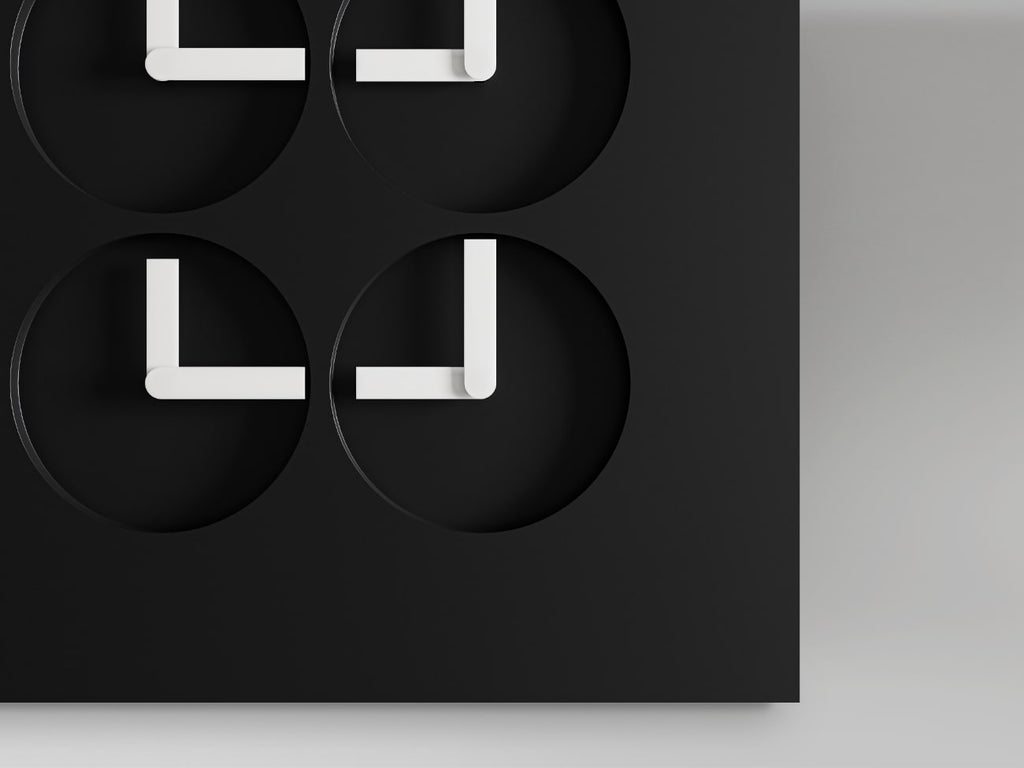 ClockClock 24 - Black