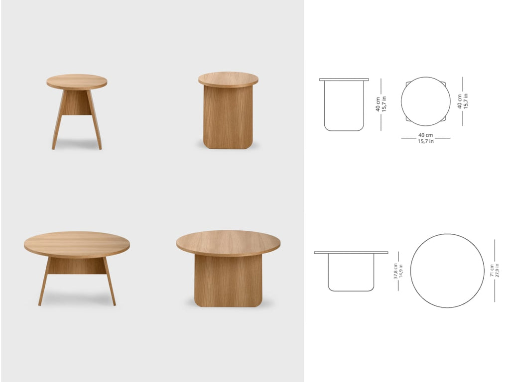 Momoko Side Table Round