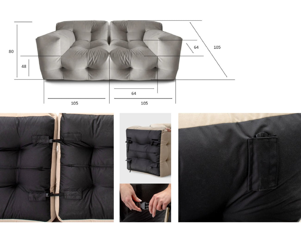 Not-A-Sofa 2 seater