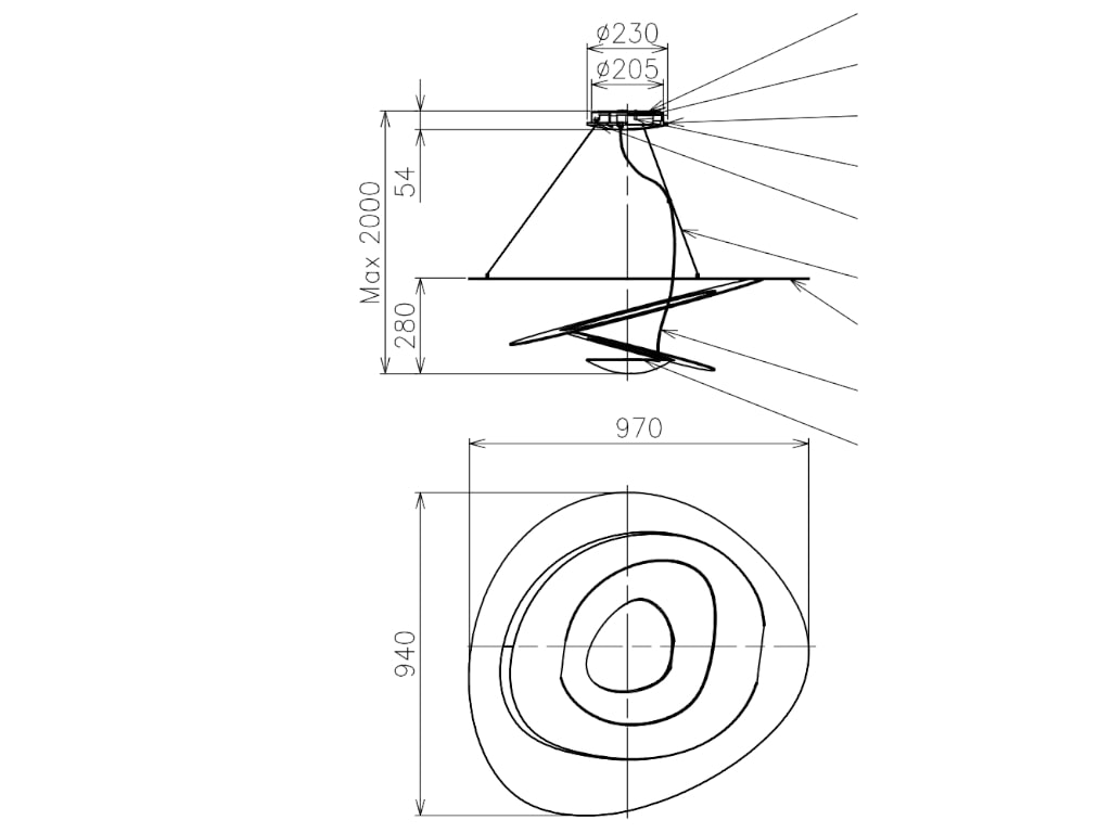 Pirce Suspension LED