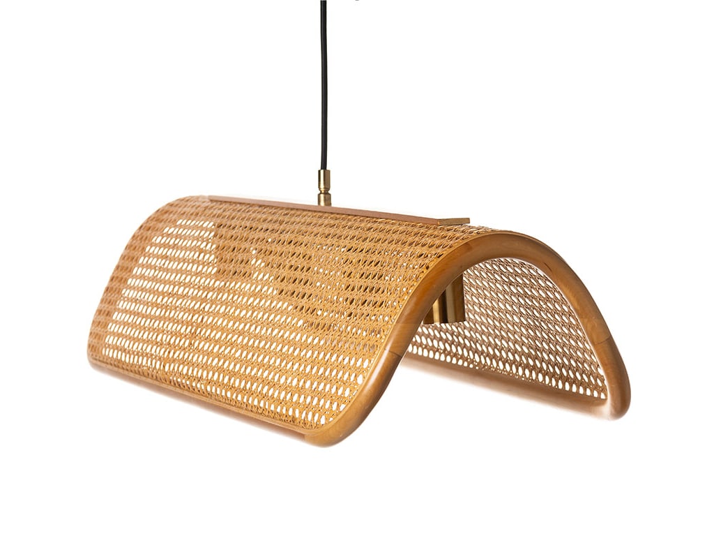 Rattan Pendant Lamp 4 Bulb
