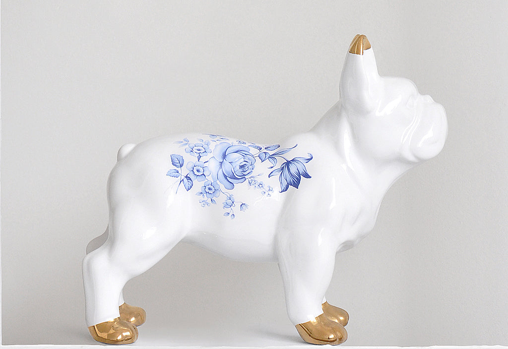 Delft Ceramic Bulldog