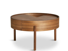 Arc Coffee Table Walnut