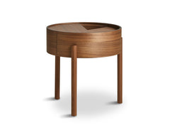 Arc Side Table Walnut