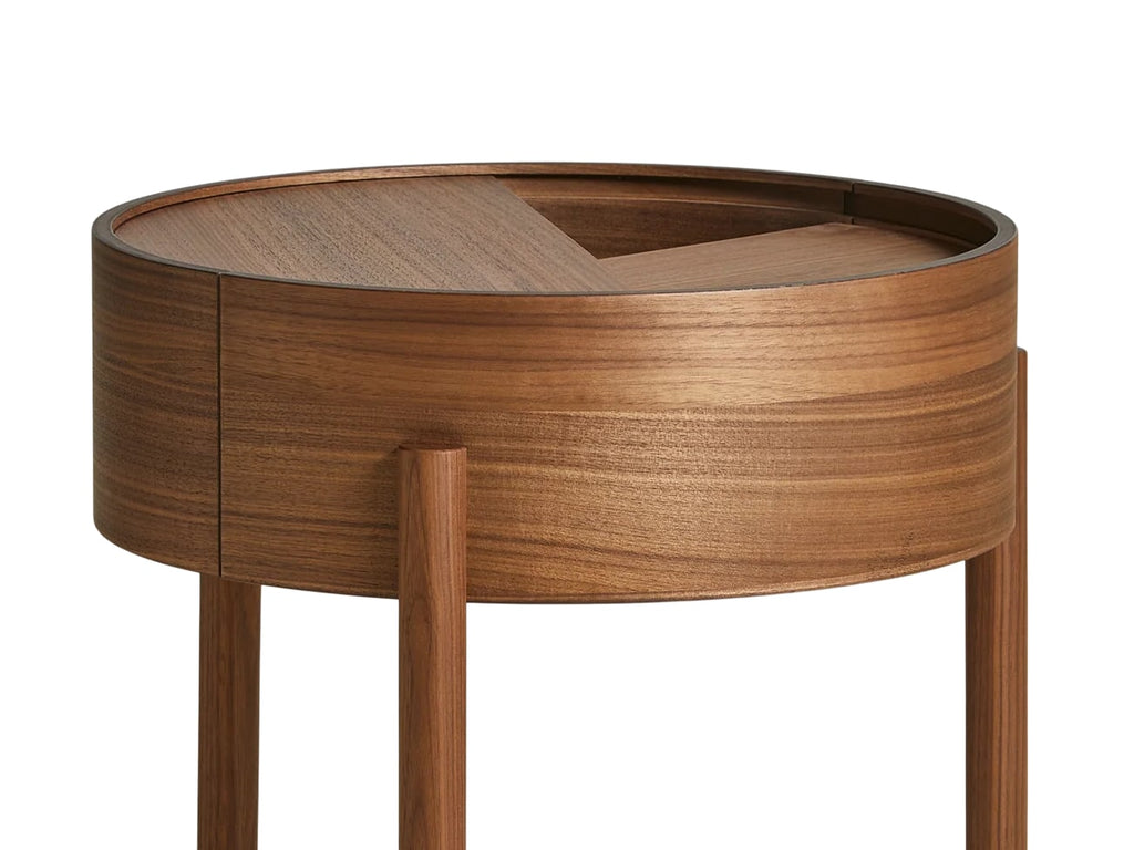 Arc Side Table Walnut