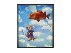 Expectations Fly High Framed Printed Canvas