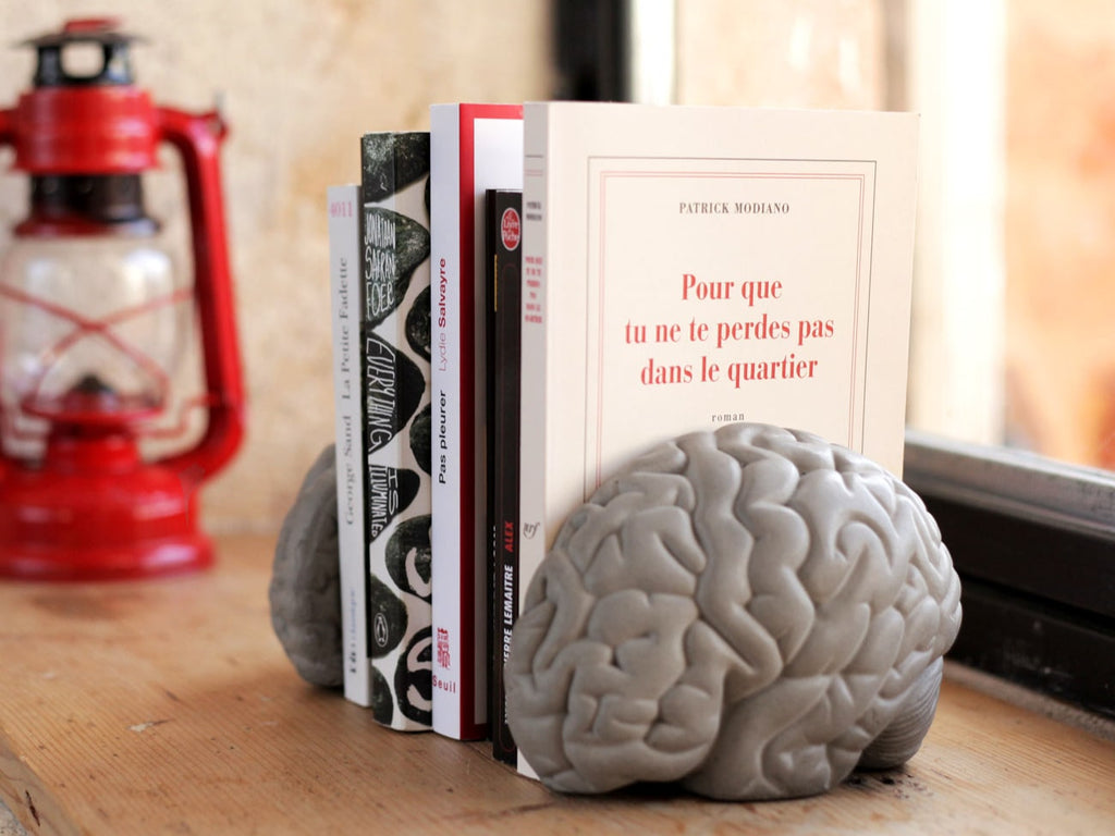 Grey Matter Bookends