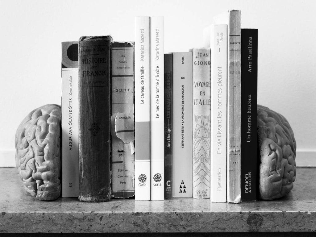 Grey Matter Bookends