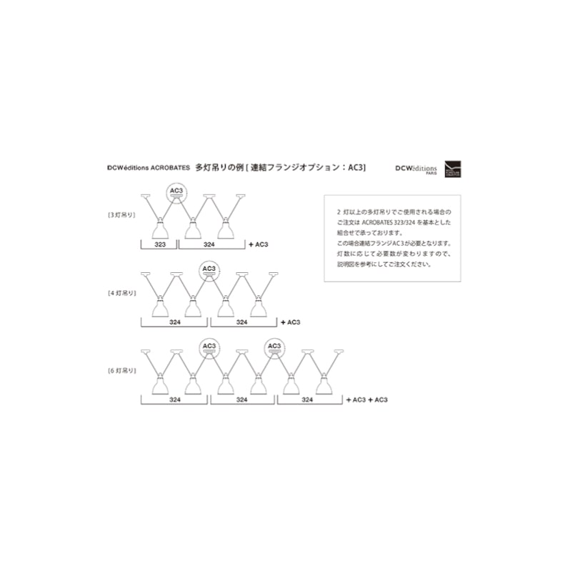 Les Acrobates No. 322, 323, 324