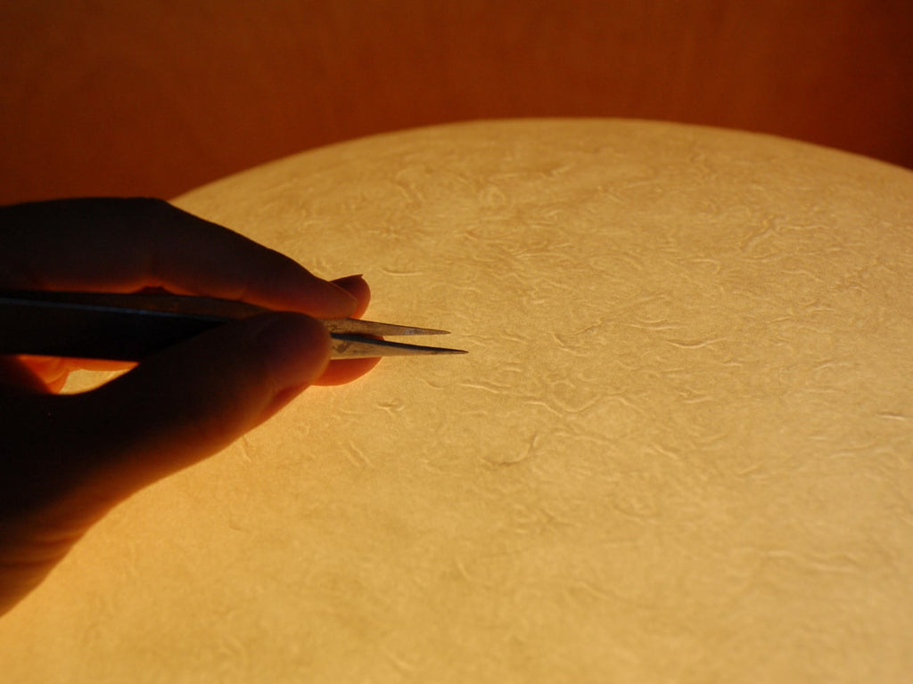 Natural Moon Table Lamp