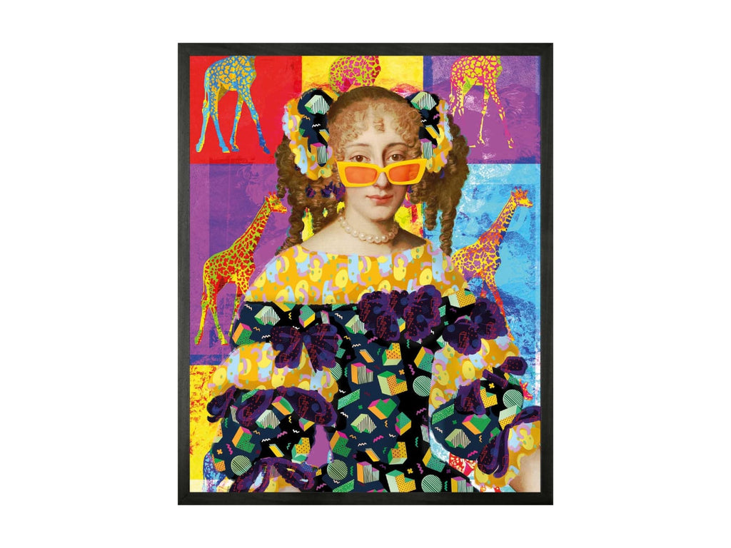 Pop Giraffe and Sunglasses Lady