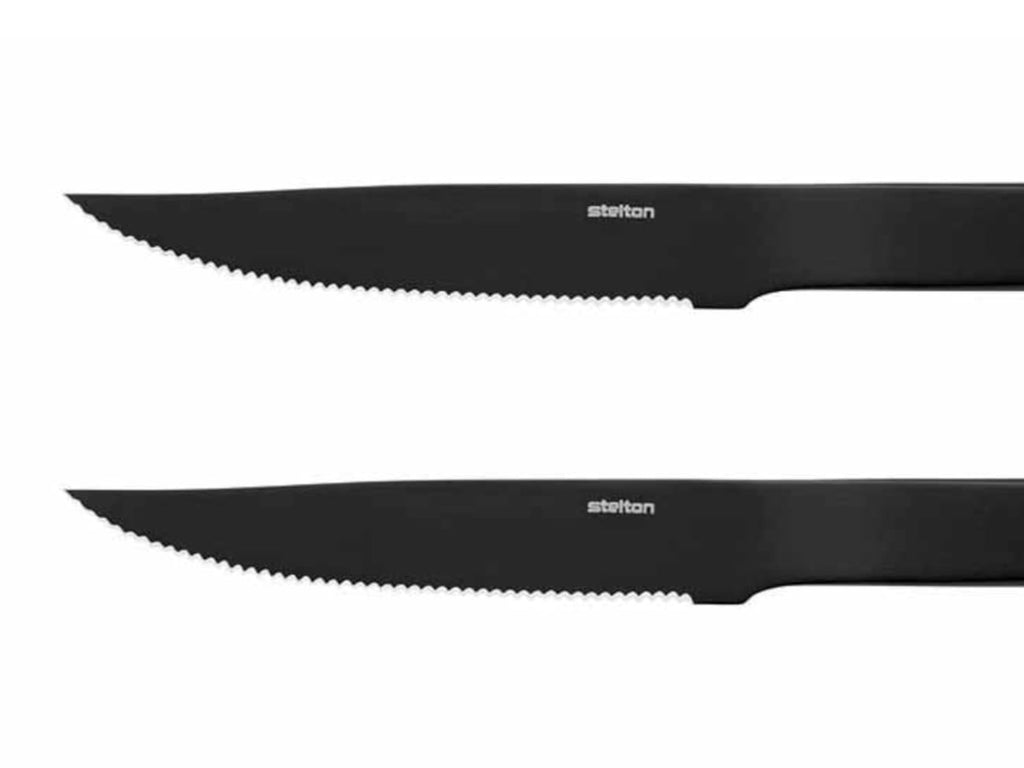 Stelton Pure Black Steak Knives (2pcs set)