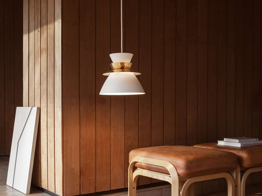 Sundowner Brass Pendant Lamp