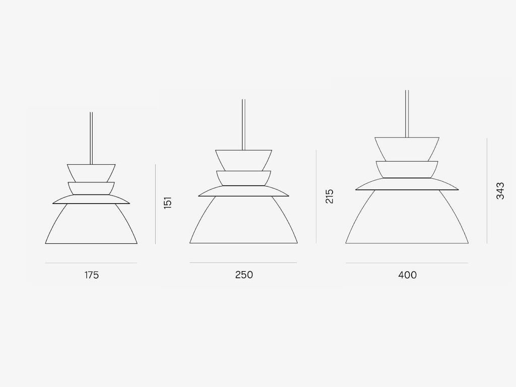 Sundowner Brass Pendant Lamp