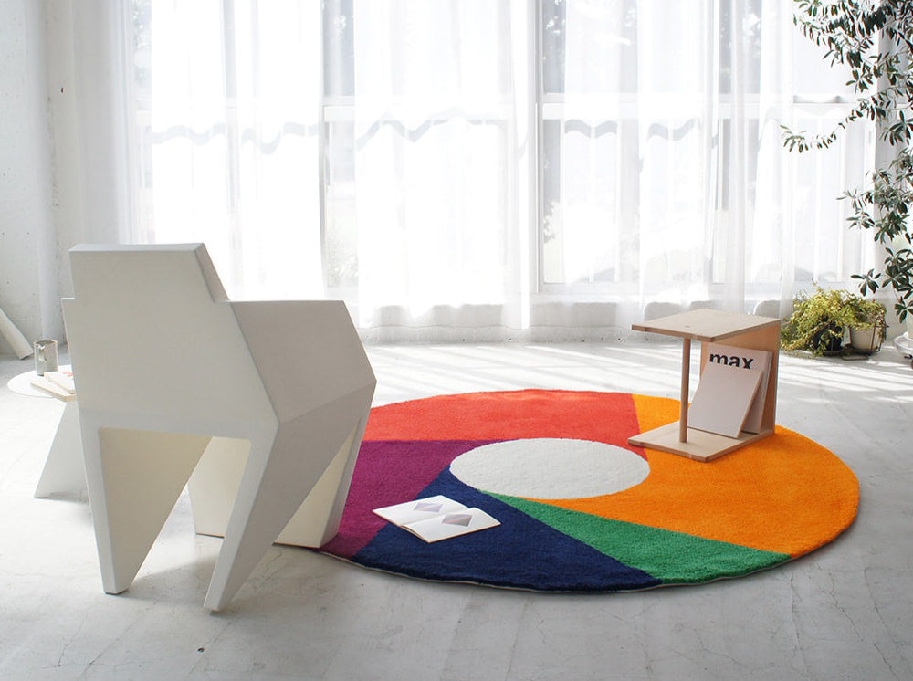 Color Wheel Rug