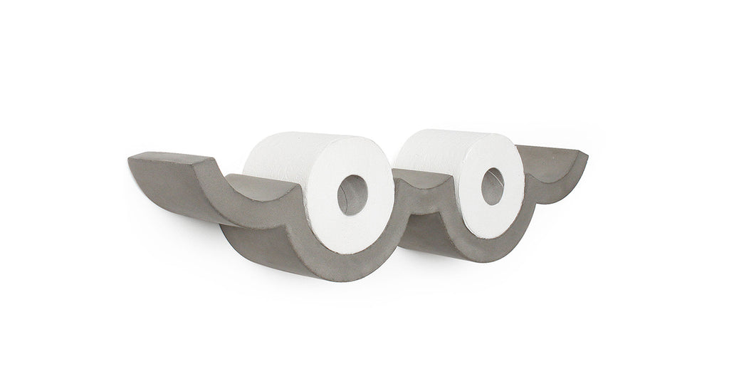 Cloud Concrete Toilet Paper Holder