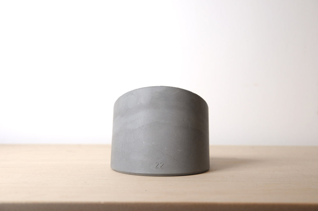 Concrete Table Clock