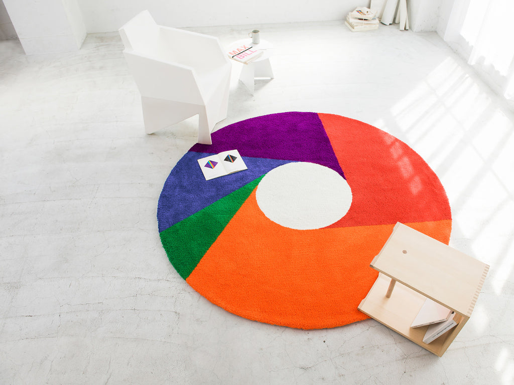 Color Wheel Rug