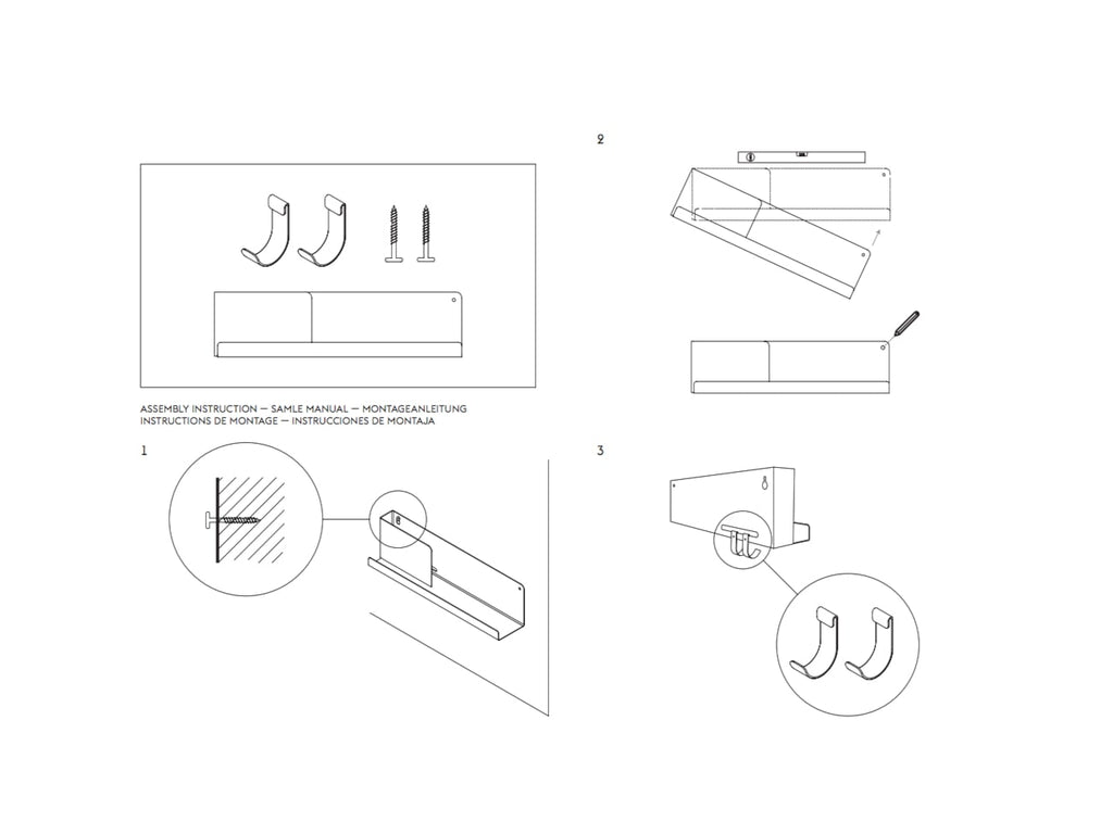 Folded Shelves