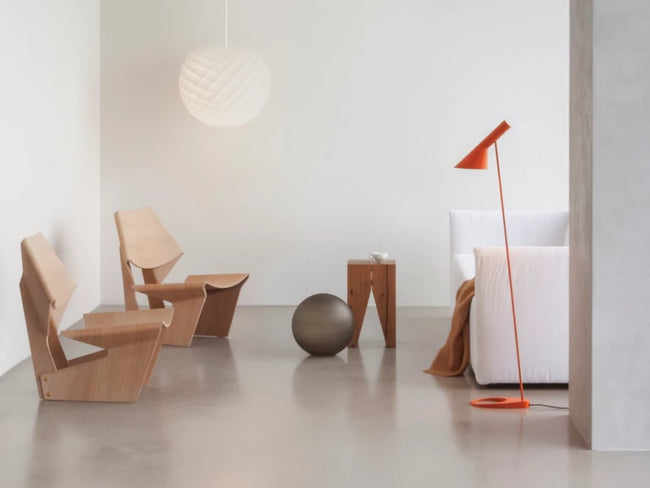 リプロダクト品 AJフロアランプ AJライト ルイスポールセン ヤコブセン ARNE JACOBSEN AJフロアランプ ブラック ホワイト リプロダクト