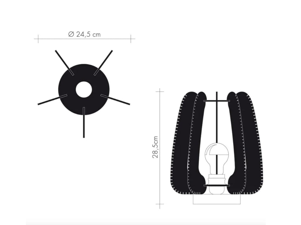 Arioca - Lamp on Base