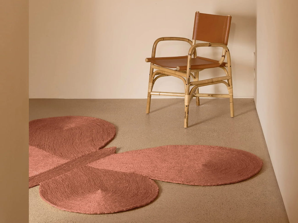 Butterfly Jute Rug