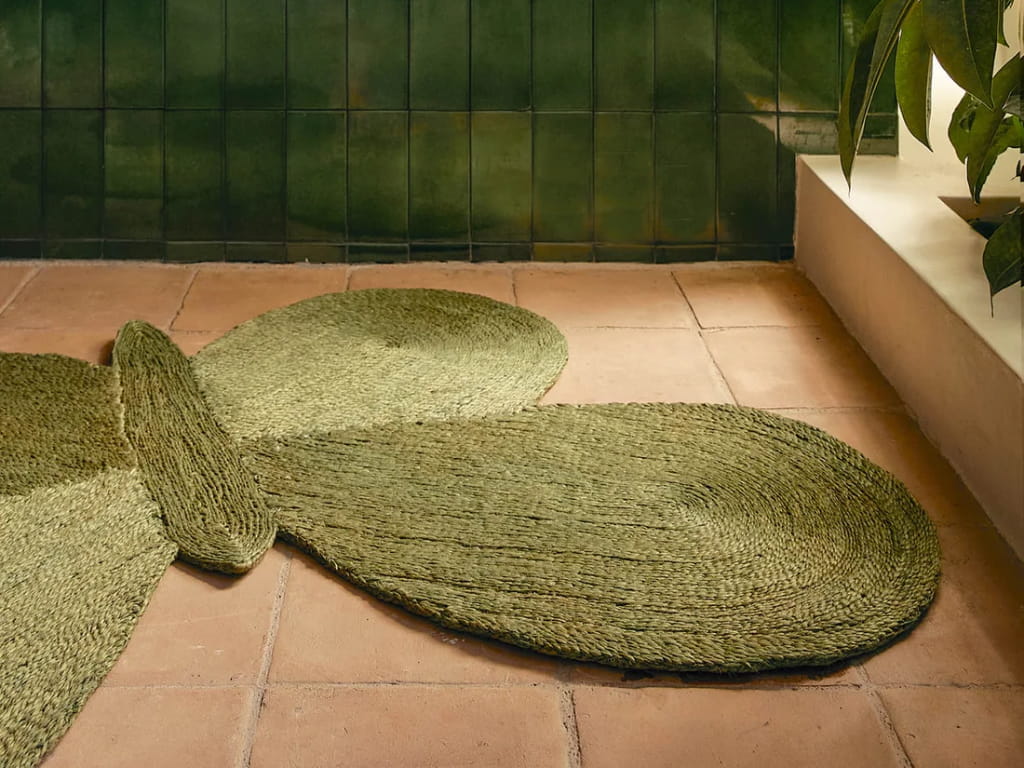 Butterfly Jute Rug