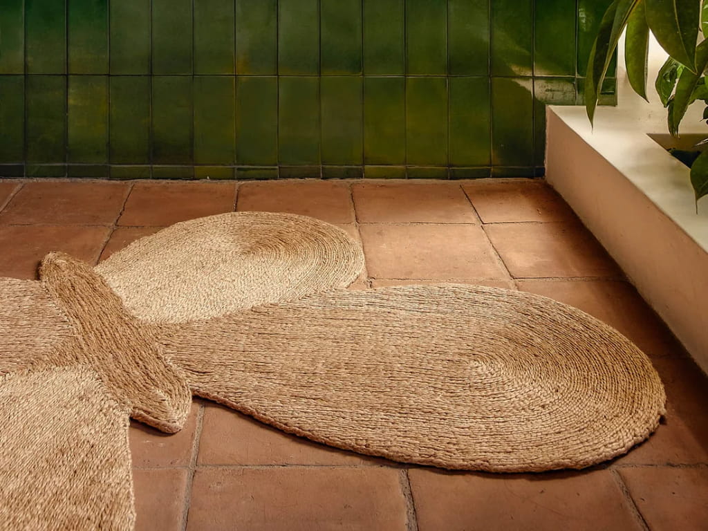 Butterfly Jute Rug
