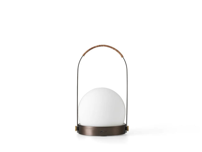 Carrie LED Lamp Brass Leather | キャリーLEDランプ ブラスレザー by 