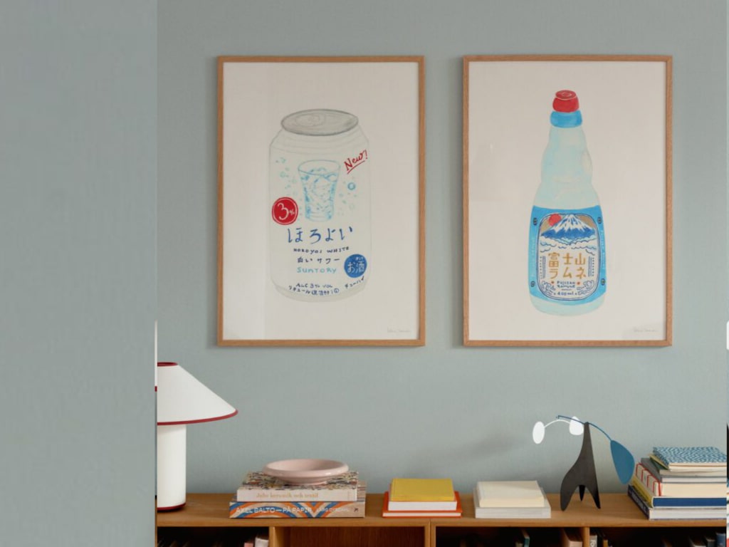 Fujisan Ramune | 富士山ラムネ by Melina Pecharki | The Poster Club– Generate ...