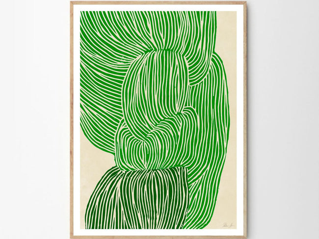 Green Ocean | グリーンオーシャン by Rebecca Hein | The Poster Club