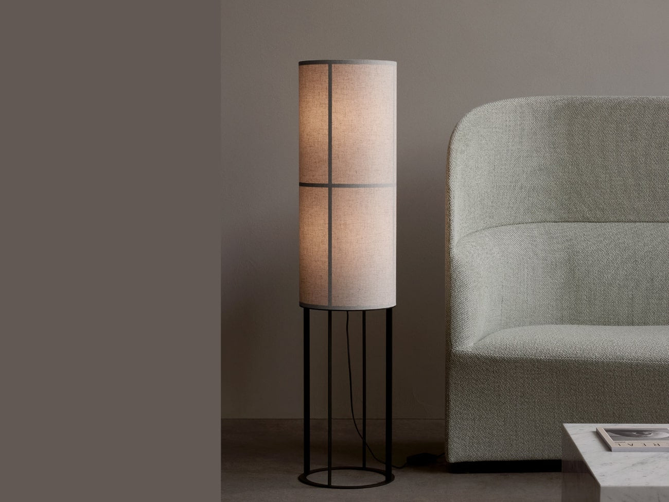 フロアスタンドライト間接照明HASHIRA ハシラ　ABOVO Hashira High Floor Lamp | ハシラハイスチールベースフロア