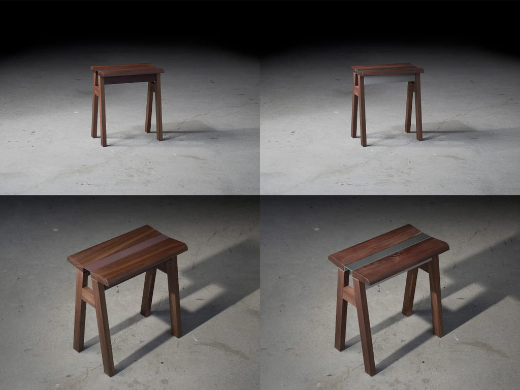 Hi.stool Walnut