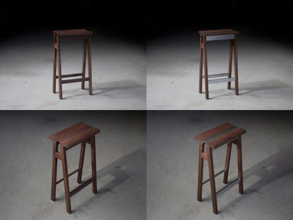 Hi.stool Walnut