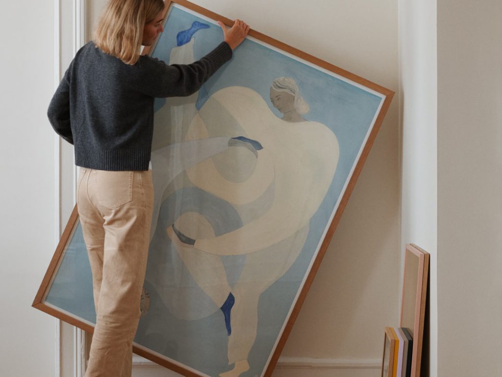 Hold You – Blue | ホールドユーブルー by Sofia Lind | The Poster