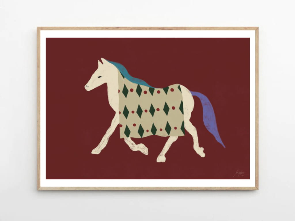 Horse Bordo