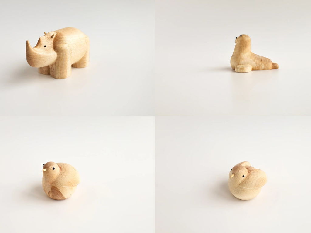 I Piccolini Wooden Animal Figures