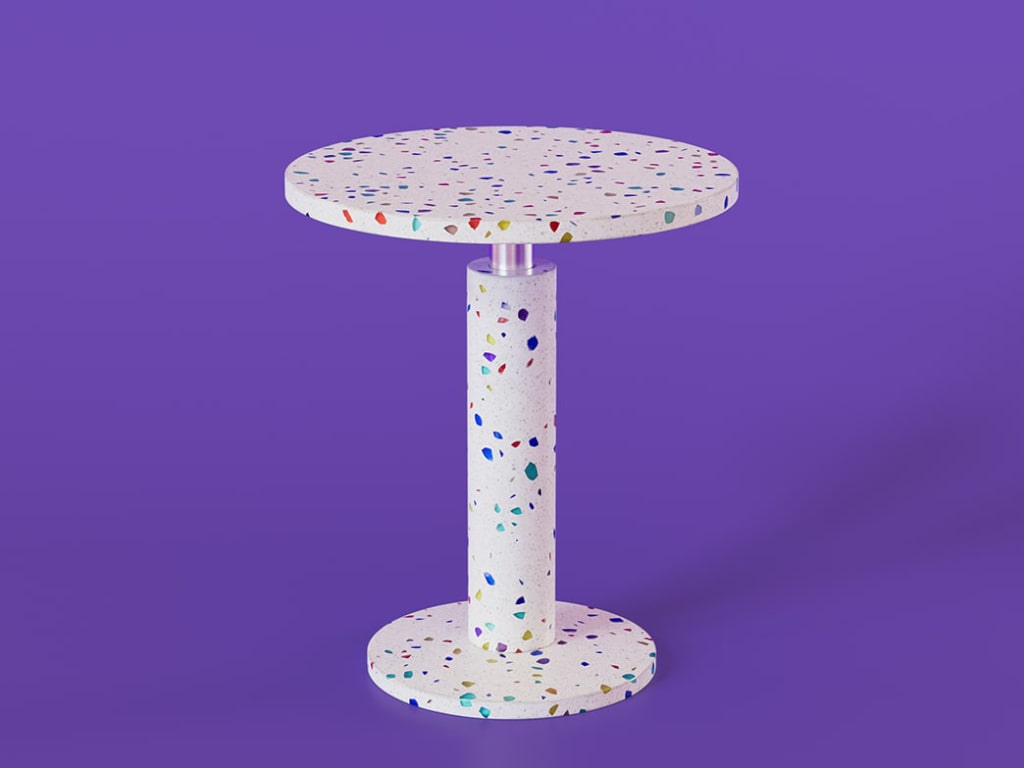 Kyoto Table | 京都テーブル by 倉俣 史朗 | Memphis