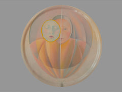 Mask in Blue - Art Tray