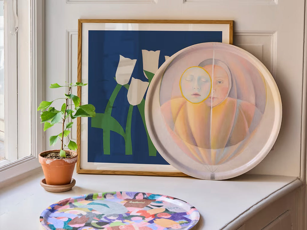 Mask in Blue - Art Tray