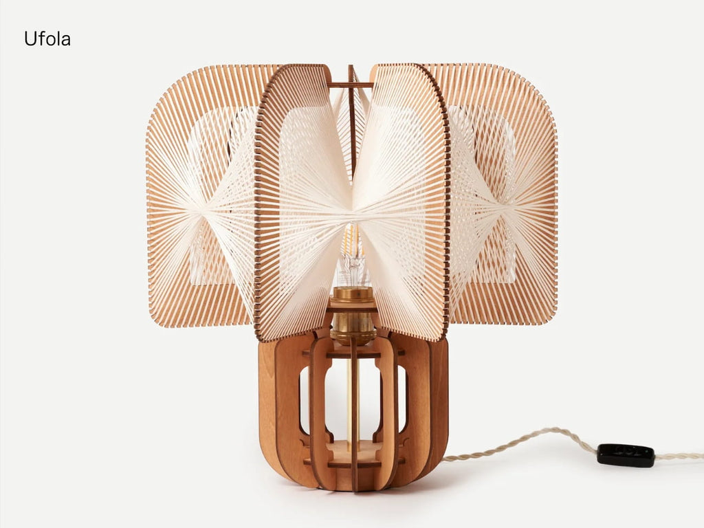 Muljee-Wood Base Table Lamp