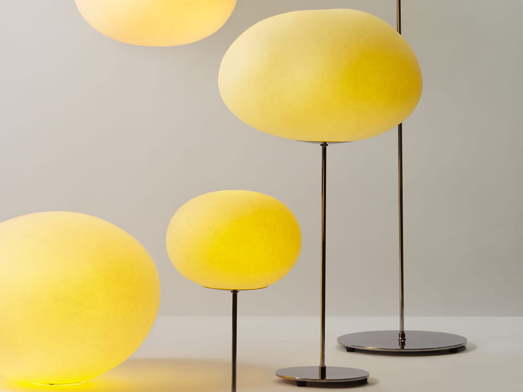 Natural Mokumoku Floor Lamp