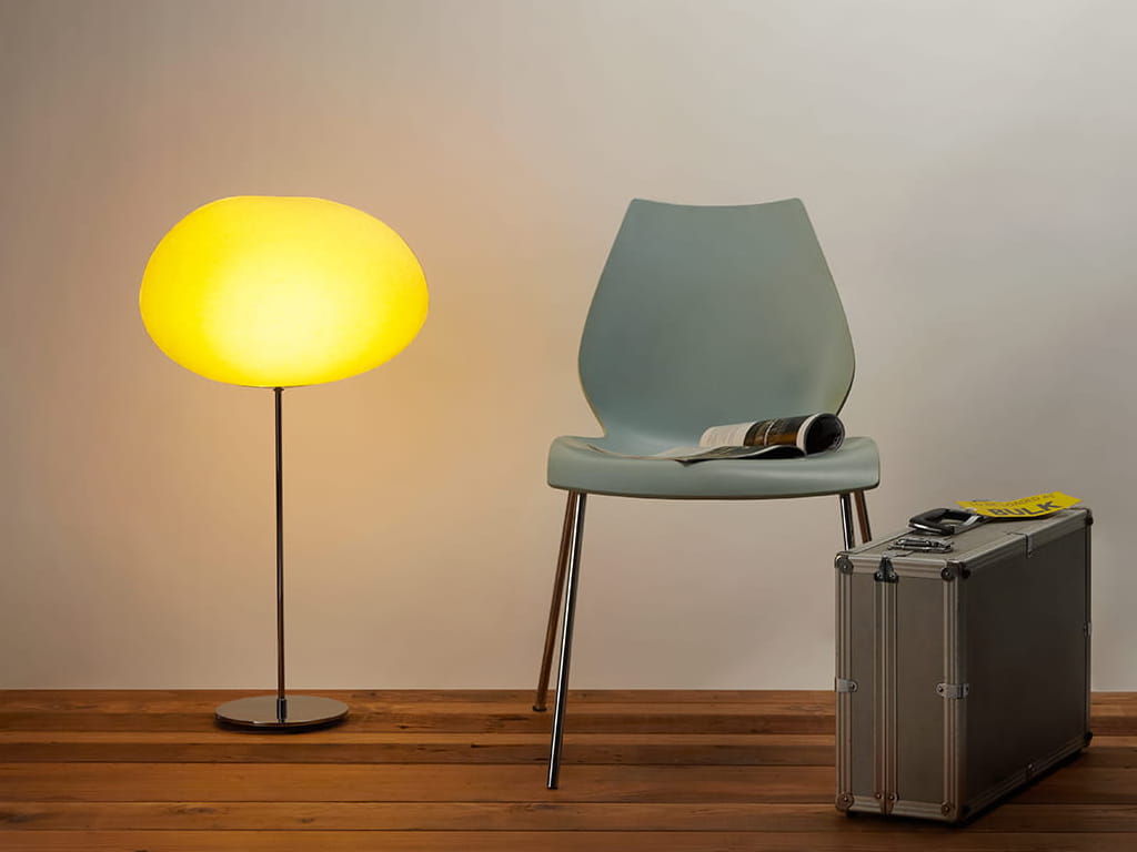 Natural Mokumoku Floor Lamp
