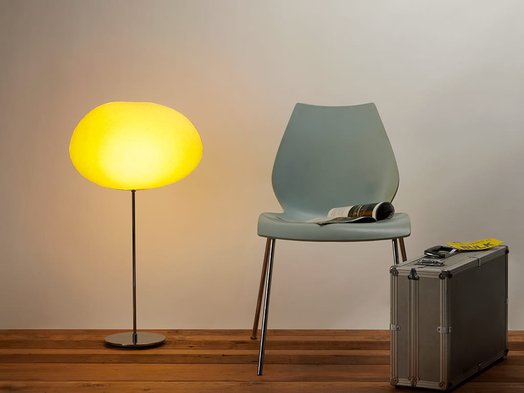 Natural Moon Floor Lamp
