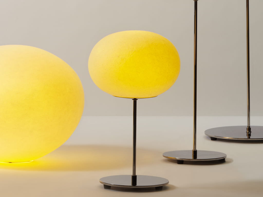 Natural Moon Floor Lamp