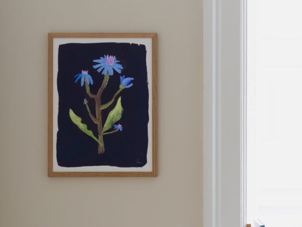 Night Flower | ナイトフラワー by Clara Schicketanz | The Poster Club