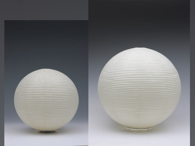 Paper Moon Lamp 02 | ペーパームーン02 by Shigeru Uchida