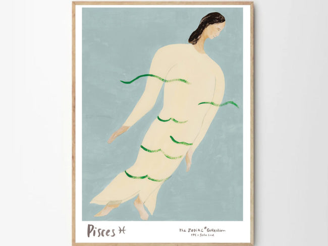 Pisces | パイシーズ(うお座) by Sofia Lind | The Poster Club