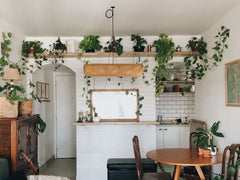 Rattan Pendant Lamp 4 Bulb